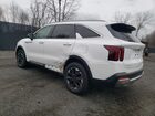 2024 Kia Sorento S White vin: 5XYRLDJC8RG259356 Damage: Left Rear Door, Severe Damage, Replacement Required