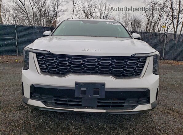 5XYRLDJC8RG259356 2024 KIA SORENTO White Vista frontal