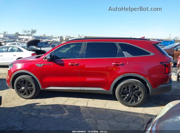 5XYRLDLC6MG004758 2021 KIA SORENTO Maroon Widok wnętrza 360 stopni