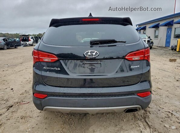 5XYZT3LB2GG354216 2016 HYUNDAI SANTA Черный Вид сзади