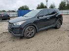 2016 Hyundai Santa Fe Sport Черный vin: 5XYZT3LB2GG354216 Damage: Left Head Lamp, Faded, Repair Required