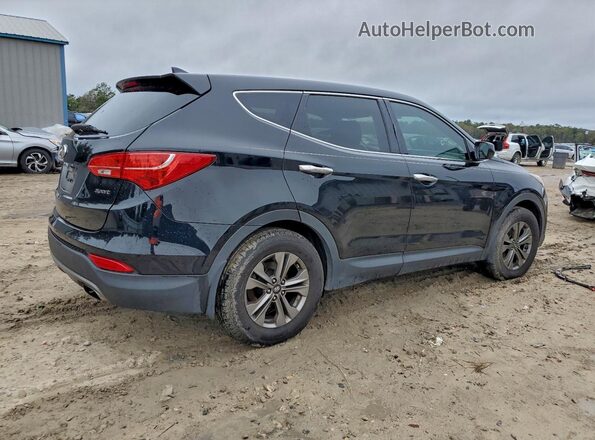 5XYZT3LB2GG354216 2016 HYUNDAI SANTA Черный Задняя правая четверть