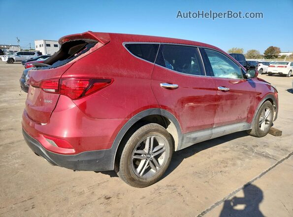 5XYZT3LB2HG456746 2017 HYUNDAI SANTA Red Tył prawy