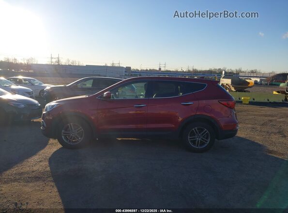 5XYZTDLB6HG395438 2017 HYUNDAI SANTA FE SPORT Красный Панорамный вид салона 360°