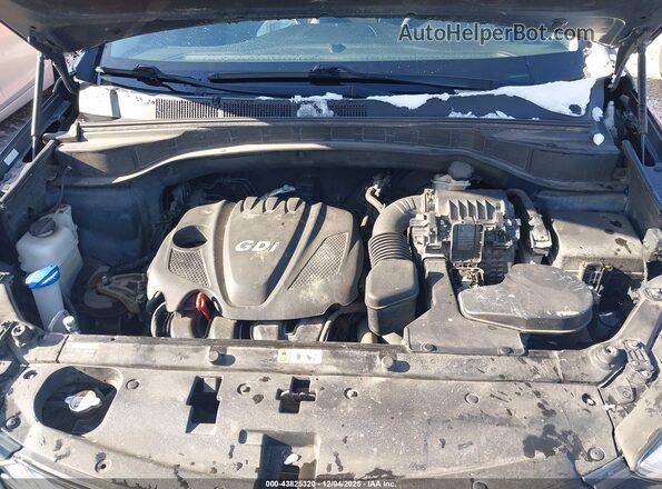 5XYZTDLB9GG373254 2016 HYUNDAI SANTA FE SPORT Синий Вид сзади
