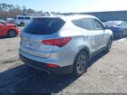 2016 Hyundai Santa Fe Sport 2.4l Серебряный vin: 5XYZU3LB4GG372245