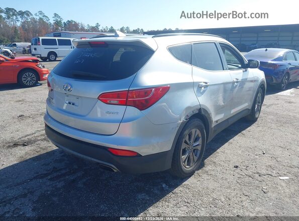 5XYZU3LB4GG372245 2016 HYUNDAI SANTA FE SPORT Серебряный Задняя правая четверть