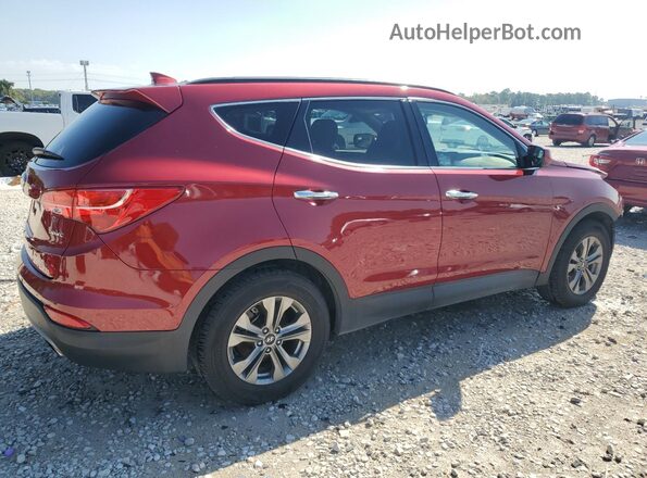 5XYZU3LB7GG355617 2016 HYUNDAI SANTA Красный Задняя правая четверть
