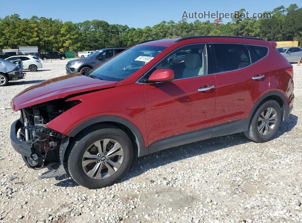 5XYZU3LB7GG355617 2016 HYUNDAI SANTA Красный Передняя левая четверть
