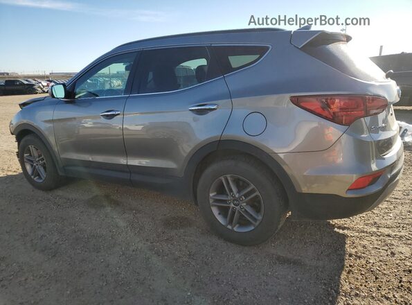 5XYZUDLB2HG477440 2017 HYUNDAI SANTA Серый Задняя левая четверть