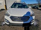 2016 Hyundai Santa Fe Sport Белый vin: 5XYZWDLA0GG334020