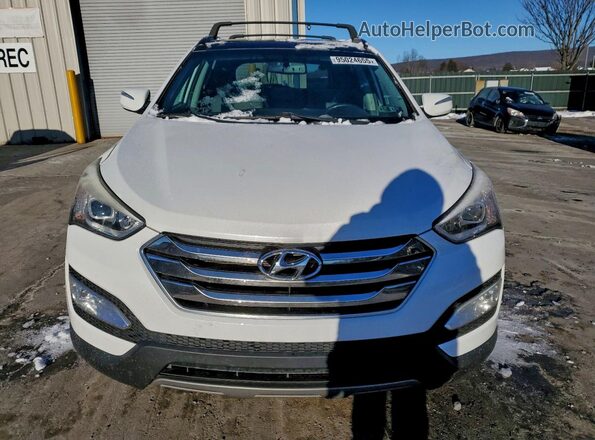 5XYZWDLA0GG334020 2016 HYUNDAI SANTA Белый Вид спереди