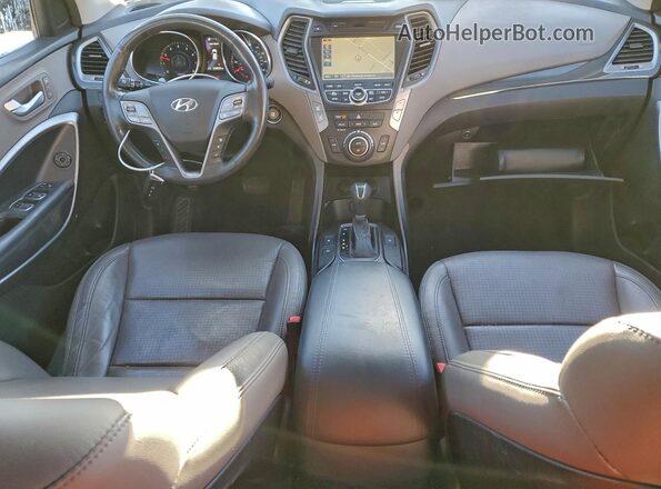 5XYZWDLA0GG334020 2016 HYUNDAI SANTA Белый Вид панели приборов