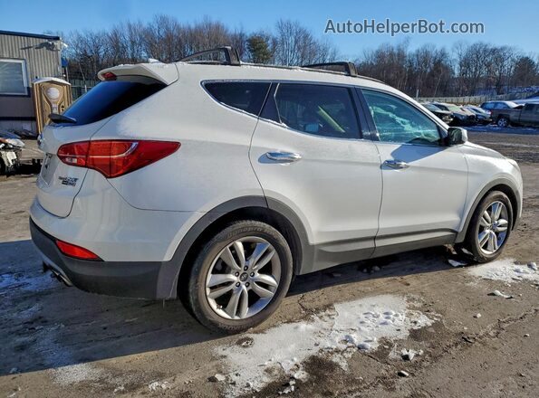5XYZWDLA0GG334020 2016 HYUNDAI SANTA Белый Задняя правая четверть