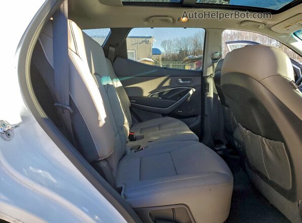 5XYZWDLA0GG334020 2016 HYUNDAI SANTA Белый Вид задней части салона