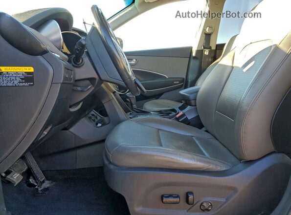 5XYZWDLA0GG334020 2016 HYUNDAI SANTA Белый Вид салона спереди