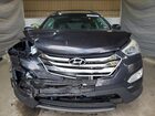 2016 Hyundai Santa Fe Sport Blue vin: 5XYZWDLA4GG314997