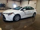 2021 Toyota Corolla Le White vin: 5YFEPMAE0MP232791