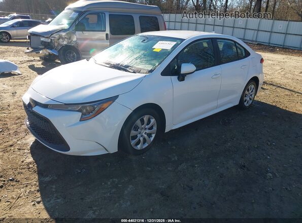 5YFEPMAE5MP187248 2021 TOYOTA LL White წინა მარცხენა ხედი სამი მეოთხედიდან
