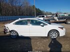2021 Toyota Corolla Le White vin: 5YFEPMAE5MP187248