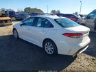 2021 Toyota Corolla Le White vin: 5YFEPMAE5MP187248