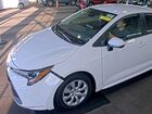 2022 Toyota Corolla Le White vin: 5YFEPMAE6NP347140