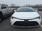 2022 Toyota Corolla Le Белый vin: 5YFEPMAE6NP347140