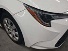 2022 Toyota Corolla Le Белый vin: 5YFEPMAE6NP347140
