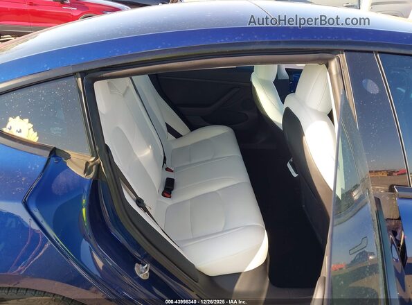 5YJ3E1EB0MF975426 2021 TESLA MODEL 3 Синий Вид наклейки с VIN-кодом