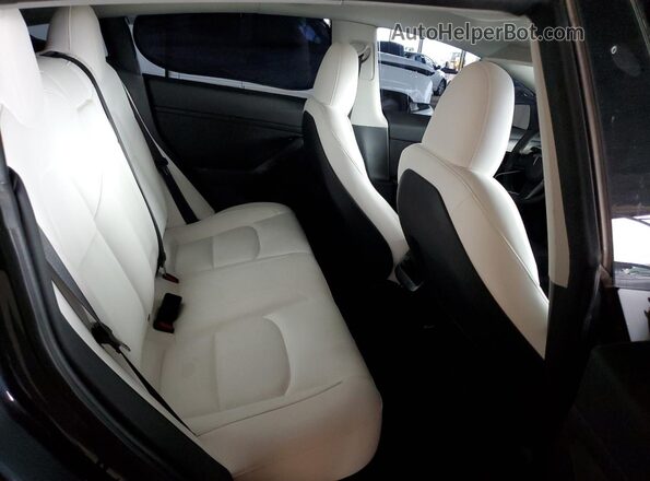 5YJ3E1EB1PF685023 2023 TESLA MODEL Charcoal Вид задніх сидінь