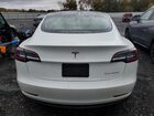 2022 Tesla Model 3 White vin: 5YJ3E1EB2NF115254