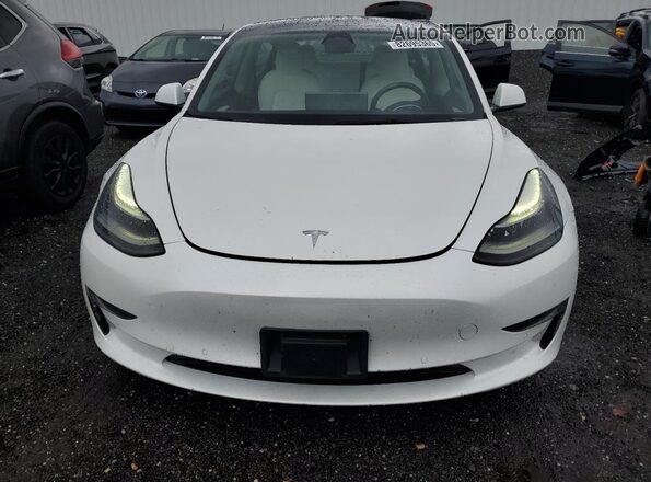 5YJ3E1EB2NF115254 2022 TESLA MODEL White Vista frontal
