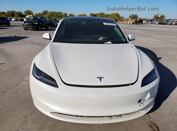 5YJ3E1EB5RF818112 2024 TESLA MODEL Белый Вид спереди