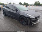 2022 Tesla Model 3 Performance Dual Motor All-wheel Drive Gray vin: 5YJ3E1EC8NF362061