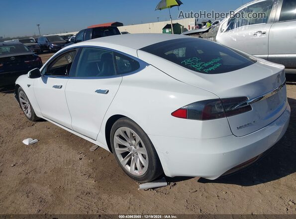 5YJSA1E24GF150856 2016 TESLA MODEL S Белый Задняя левая четверть