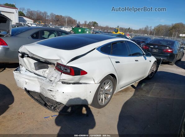 5YJSA1E29KF337311 2019 TESLA MODEL S Белый Задняя правая четверть