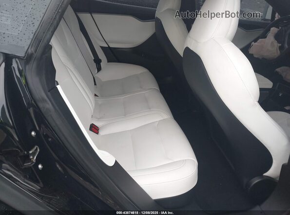 5YJSA1E4XLF369462 2020 TESLA MODEL S Черный Вид наклейки с VIN-кодом