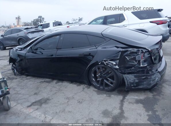 5YJSA1E53MF435165 2021 TESLA MODEL S Черный Панорамный вид салона 360°