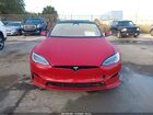 2021 Tesla Model S Long Range Dual Motor All-wheel Drive Red vin: 5YJSA1E55MF438892