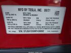 2021 Tesla Model S Long Range Dual Motor All-wheel Drive Red vin: 5YJSA1E55MF438892