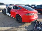 2022 Tesla Model S Dual Motor All-wheel Drive Красный vin: 5YJSA1E56NF471787