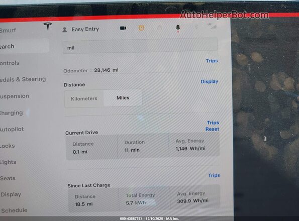 5YJSA1E57NF467067 2022 TESLA MODEL S Синий 
