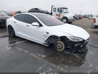 2021 Tesla Model S Plaid Tri Motor All-wheel Drive White vin: 5YJSA1E63MF431884