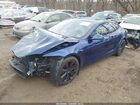2021 Tesla Model S Plaid Tri Motor All-wheel Drive Синий vin: 5YJSA1E64MF452906
