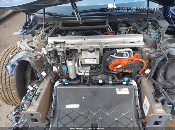 5YJSA1E64MF452906 2021 TESLA MODEL S Синий Вид сзади