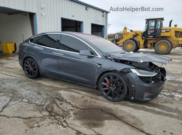 5YJXCAE41GFS00615 2016 TESLA MODEL Серый Передняя правая четверть