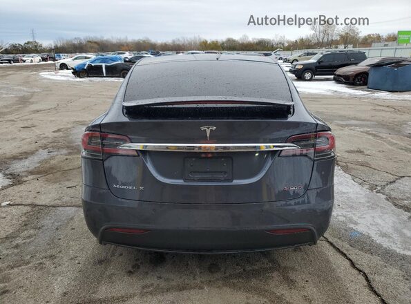 5YJXCAE41GFS00615 2016 TESLA MODEL Серый Вид сзади