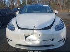 2021 Tesla Model Y Long Range Dual Motor All-wheel Drive White vin: 5YJYGDEE1MF095069