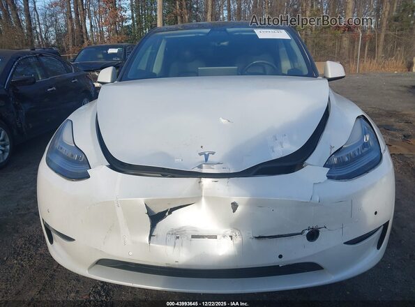 5YJYGDEE1MF095069 2021 TESLA MODEL Y White Вид щитка приладів