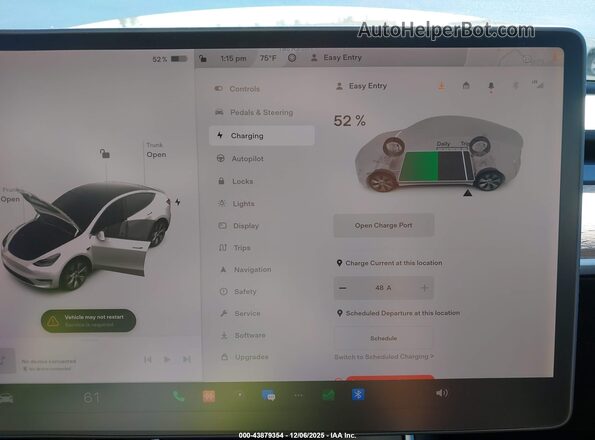 5YJYGDEE5MF072572 2021 TESLA MODEL Y White 